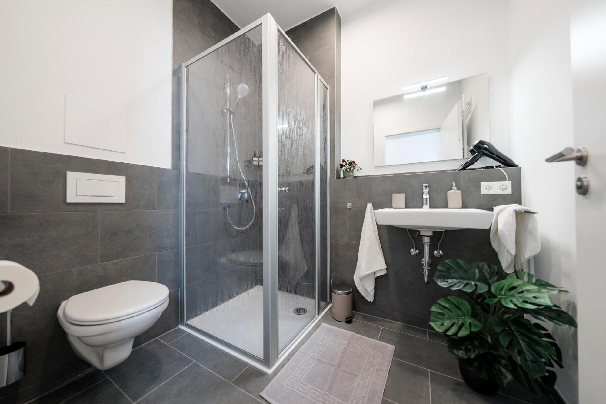 Kocasa-Apartments 01, City-Center Boeblingen, Stellplatz, Balkon, Waipu-Tv Dış mekan fotoğraf