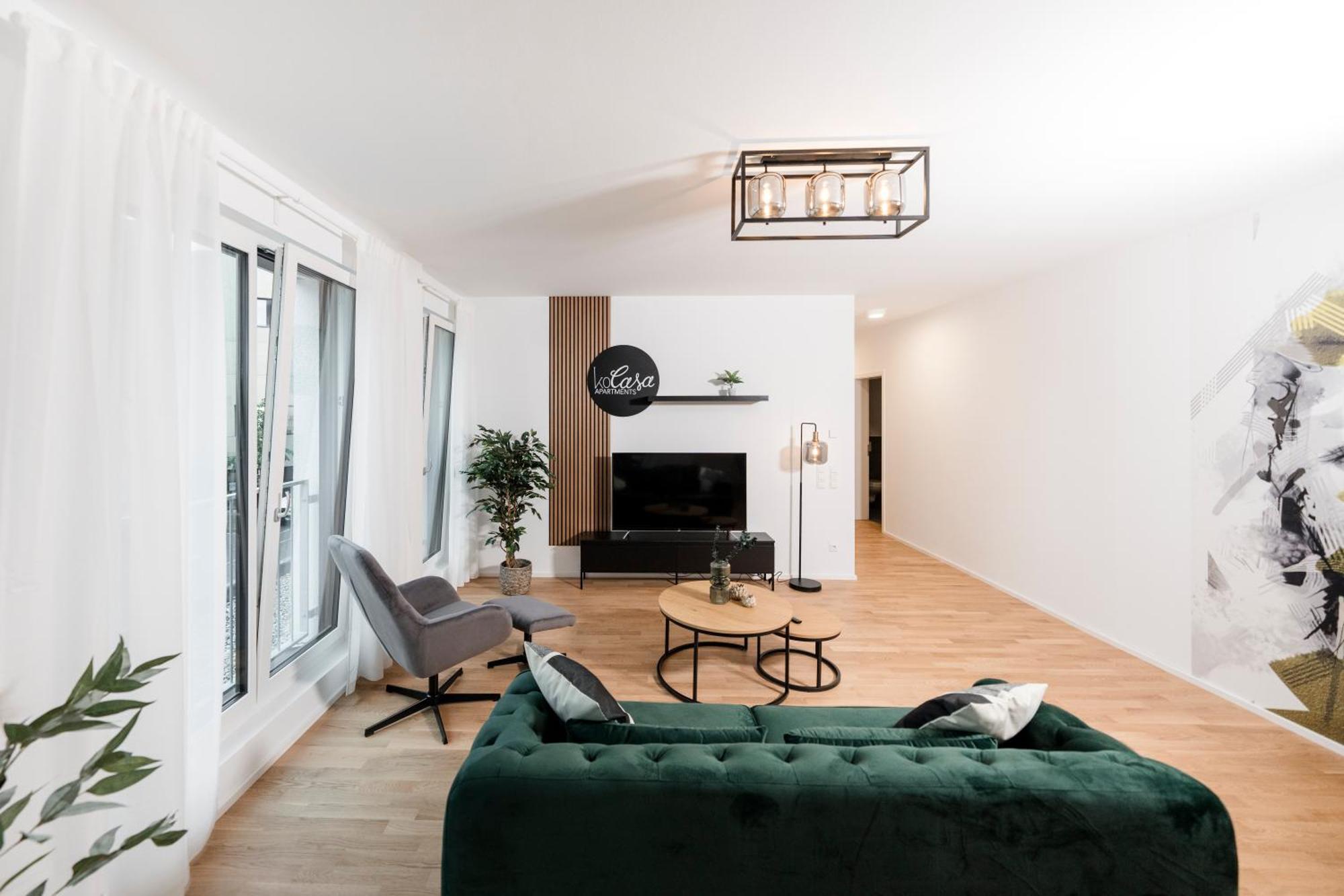 Kocasa-Apartments 01, City-Center Boeblingen, Stellplatz, Balkon, Waipu-Tv Dış mekan fotoğraf
