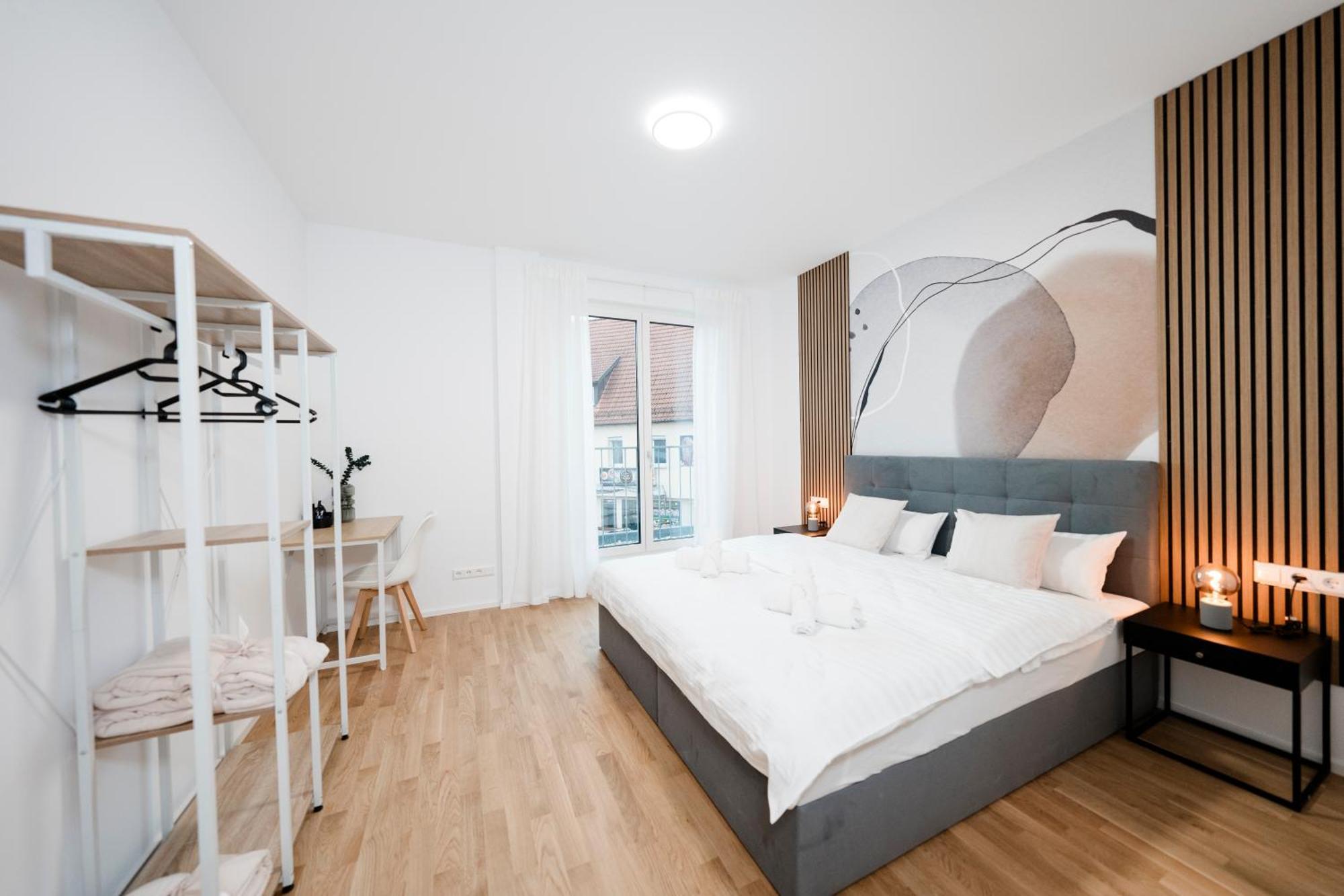 Kocasa-Apartments 01, City-Center Boeblingen, Stellplatz, Balkon, Waipu-Tv Dış mekan fotoğraf